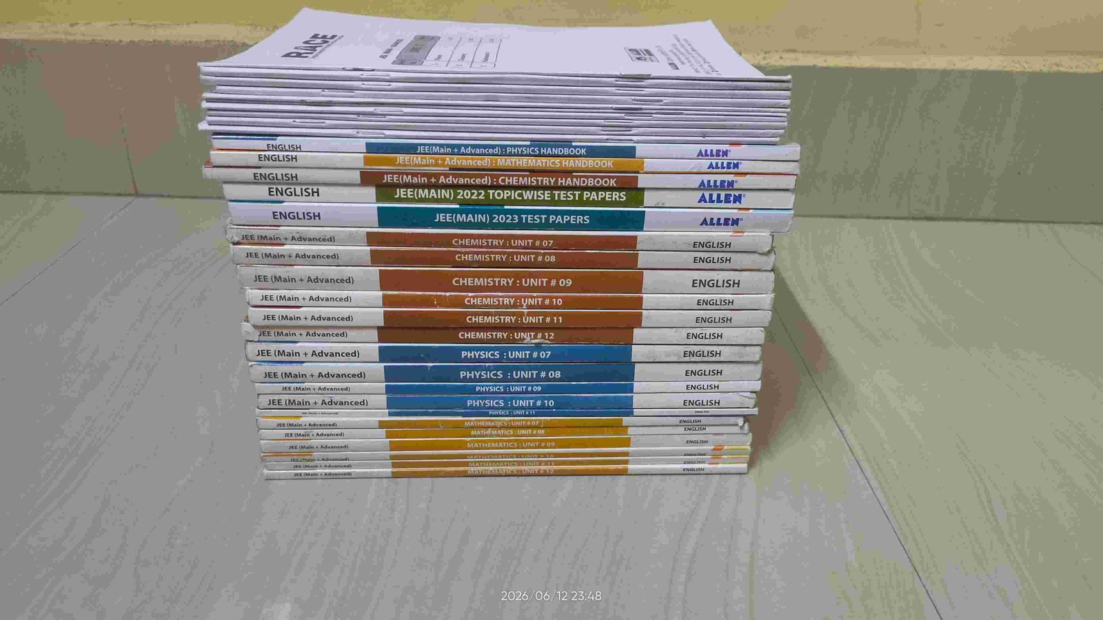 ALLEN JEE Modules|Class 12th|Full set ~ Mains Adv.